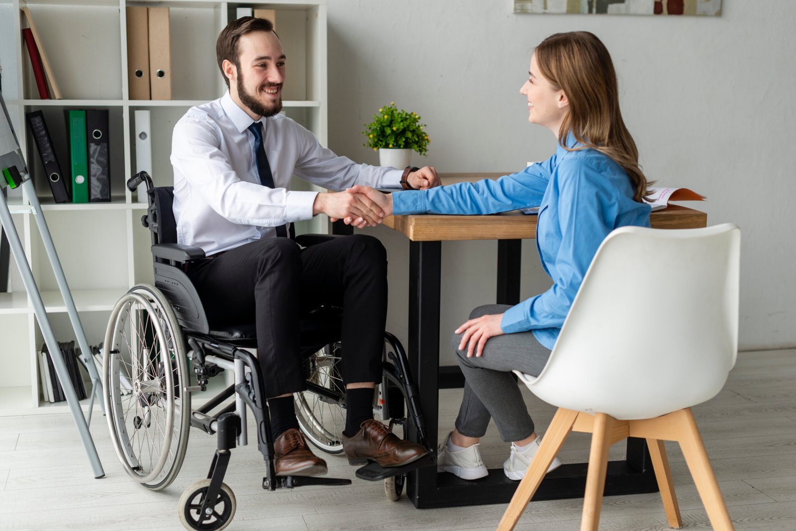 Professional working and planning their financial future